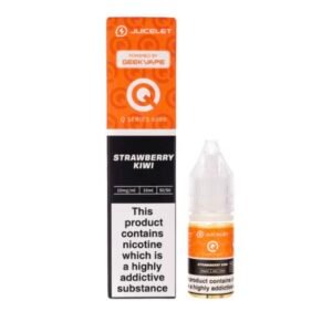 Strawberry Kiwi Q Series 6000 Nic Salt E-Liquid by Juicelet