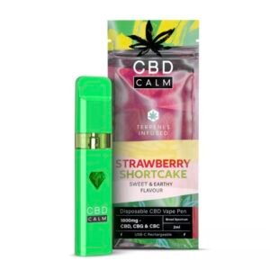 Strawberry Shortcake – CBD Terpenes 1800mg Disposable Vape | CBD Calm