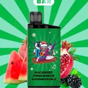 IGET BAR BLACKBERRY POMEGRANATE WATERMELON RIND 3500 PUFFS